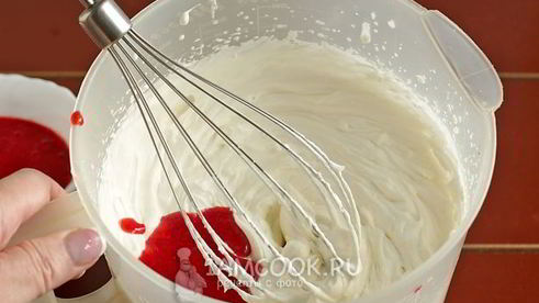 клубничный крем для торта