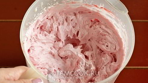 клубничный крем для торта