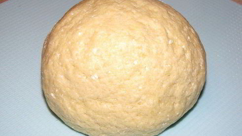 корзиночки с персиками, грушами и сырным кремом