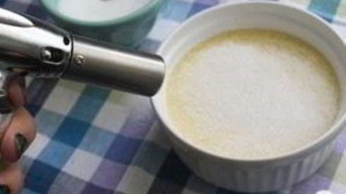 крем-брюле с лавандой и медом