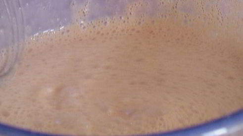 крем из молочного шоколада с тимьяном