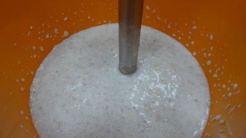 крем из овсянки с малиновым кули