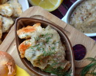 Курица по-китайски с грибным кремом