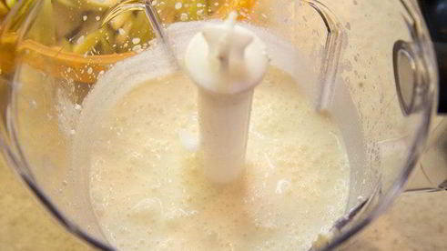 лазанья с яблоками и творожным кремом