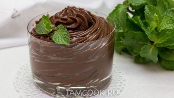 Рецепт Шоколадного крема на сливках