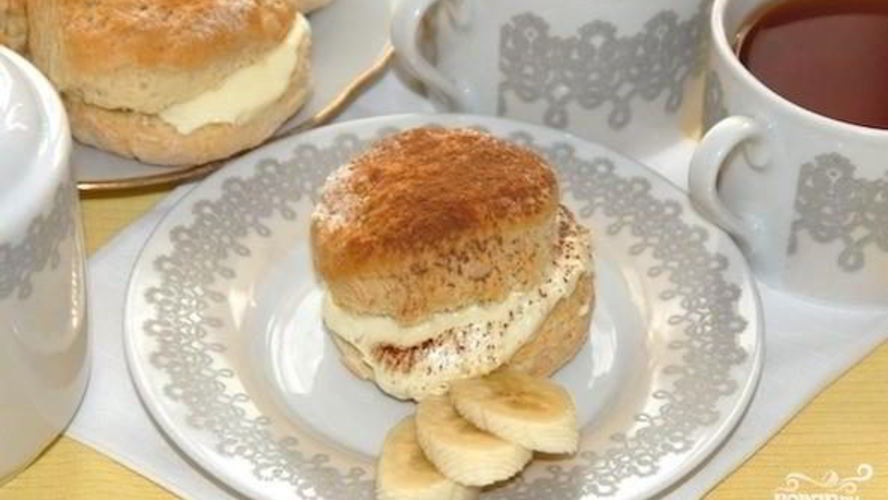 Рецепт сконов со сливочным кремом