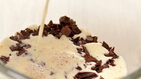 сливочный шоколадный крем ганаш