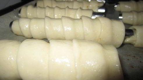 трубочки с ореховым кремом