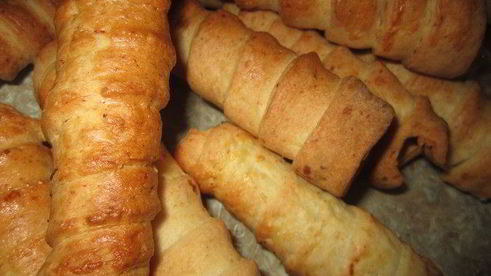 трубочки с ореховым кремом