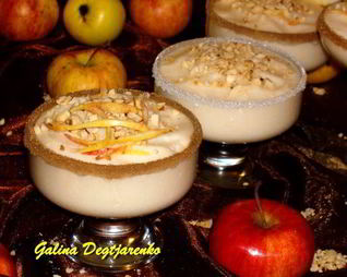 Яблочный крем по-дунайски