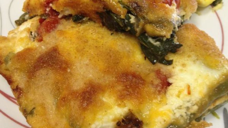 Рецепт яиц со шпинатом запеченные в кремовом соусе