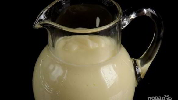 Рецепт Заварного крема для торта Наполеон