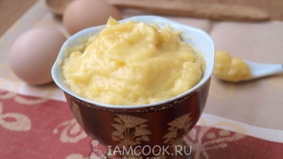 Рецепт Заварного крема для торта