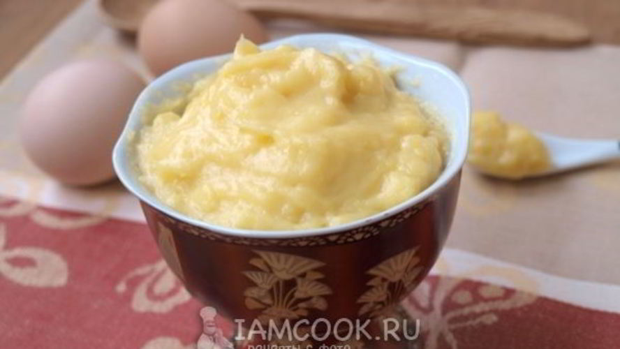 Рецепт заварного крема для торта