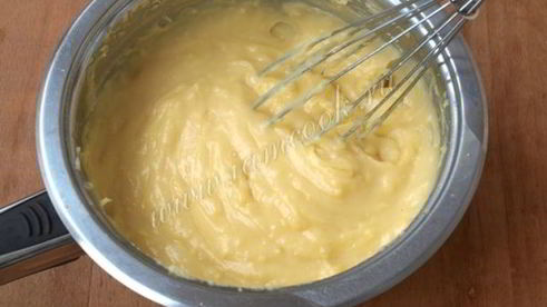 заварной крем для торта