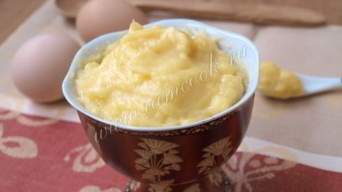 заварной крем для торта