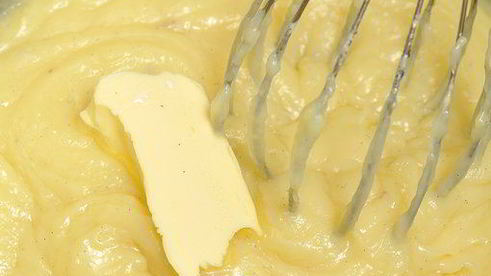 заварной крем с белым шоколадом