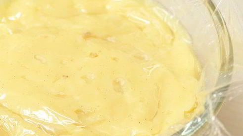 заварной крем с белым шоколадом