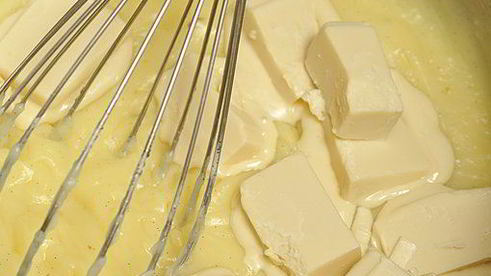 заварной крем с белым шоколадом