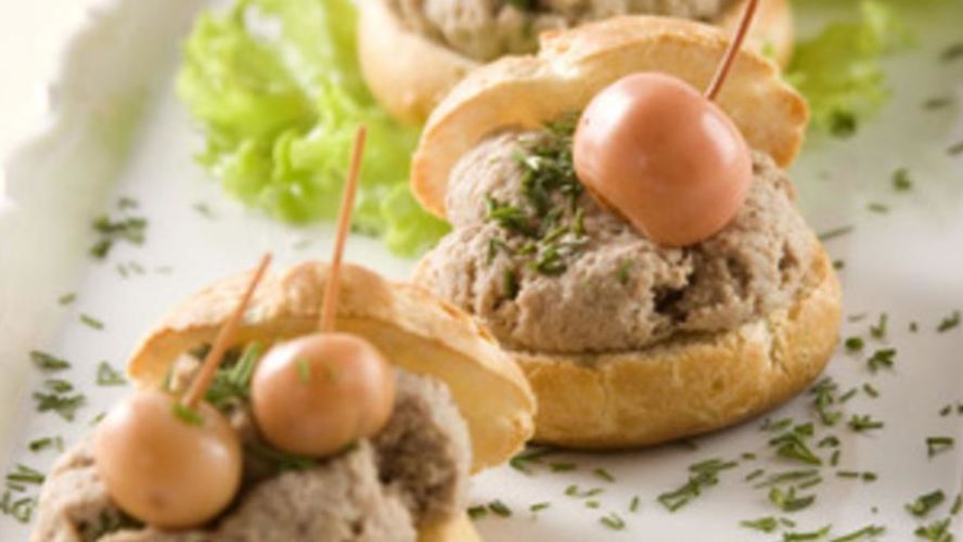 Рецепт заварных булочек с кремом из утки