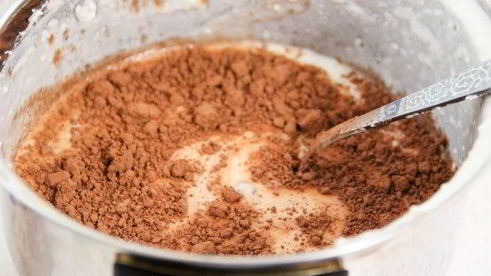 легкий шоколадно-творожный десерт