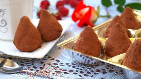 малиновые трюфели