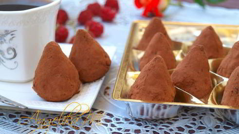 малиновые трюфели