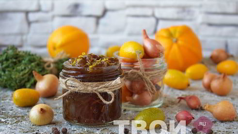 луковый мармелад