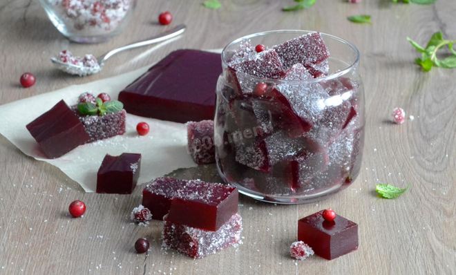 Мармелад с желатином