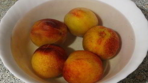 медово-нектариновый сорбет с шампанским