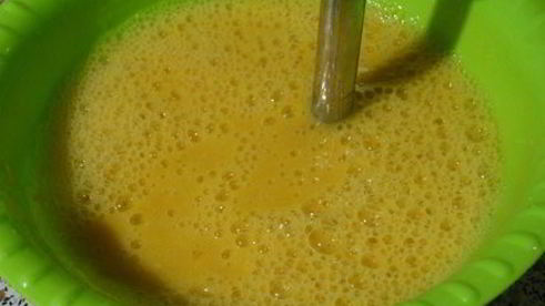 медово-нектариновый сорбет с шампанским