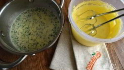 базиликовое мороженое