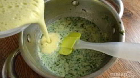 базиликовое мороженое