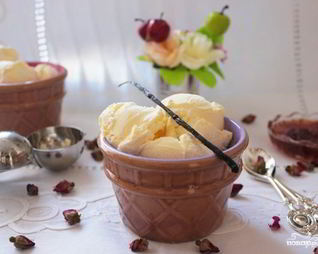 Домашнее мороженое пломбир