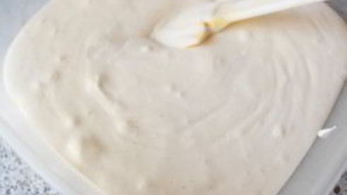 домашнее мороженое пломбир