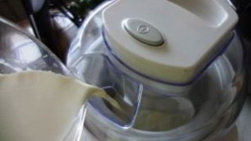 домашнее мороженое в мороженице