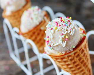 Домашнее ванильно-сливочное мороженое