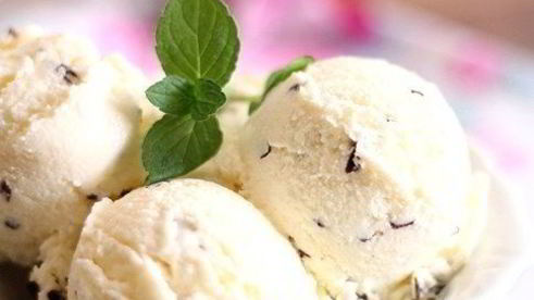 итальянское сливочное мороженое fior di latte