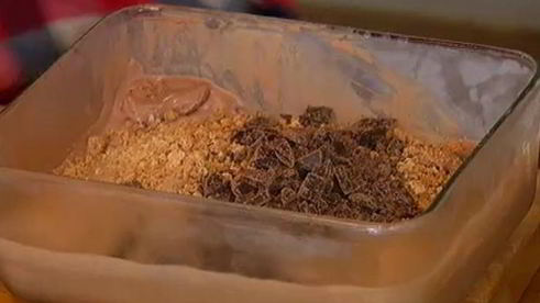 хрустящее шоколадное мороженое