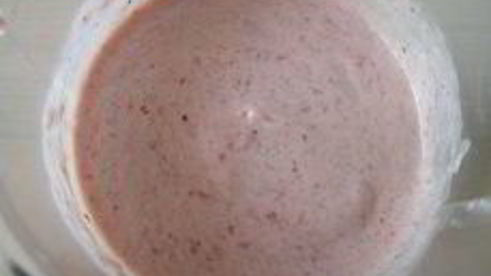 клубнично-банановое мороженое