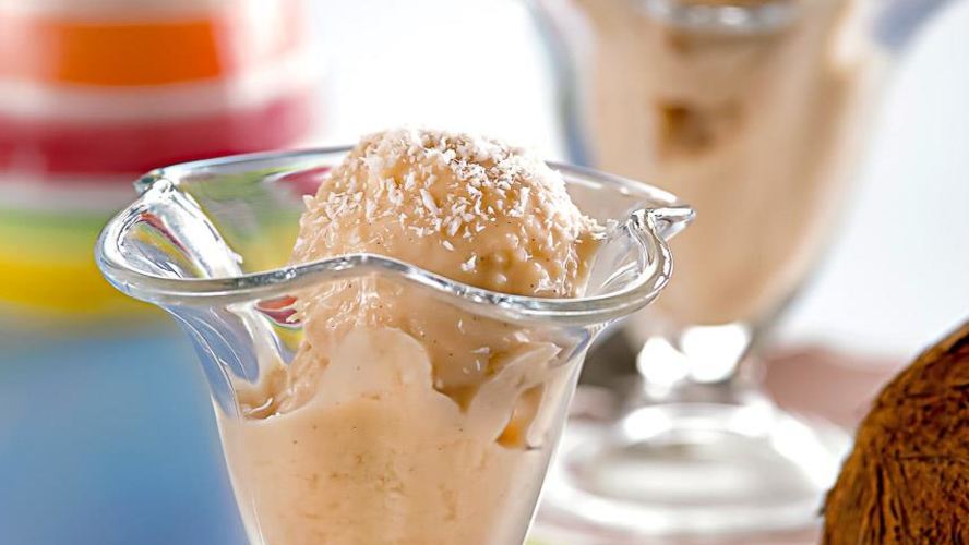 Рецепт кокосового мороженого