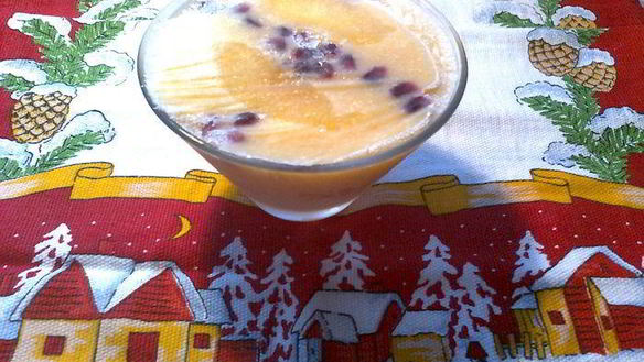 Рецепт Мандаринового мороженого