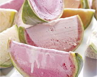 Мороженое черничный лайм