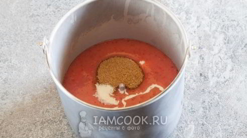 мороженое из банана и клубники