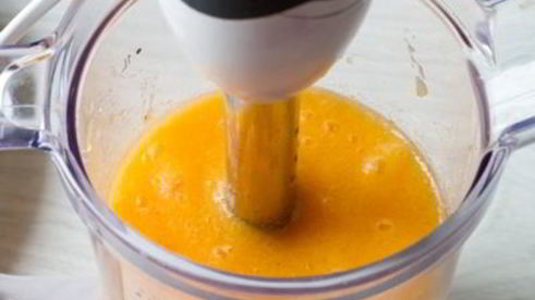 мороженое из хурмы с кардамоном и медом