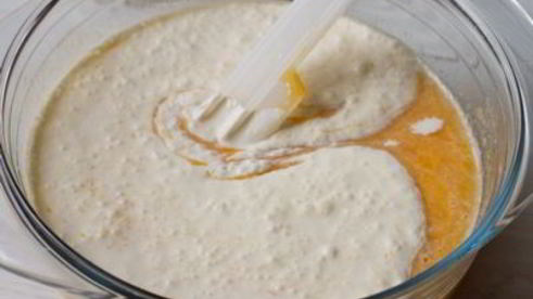 мороженое из хурмы с кардамоном и медом