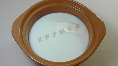 мороженое из молока и сахара