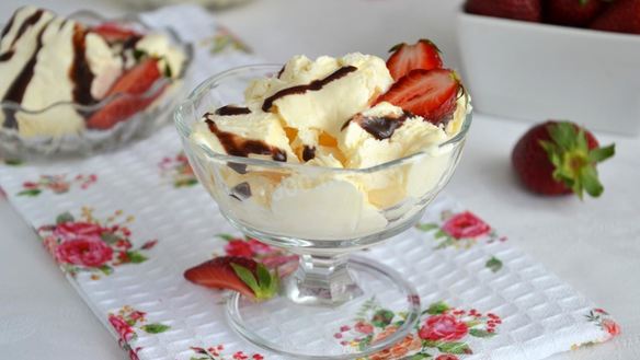 Рецепт Мороженого из сливок и молока