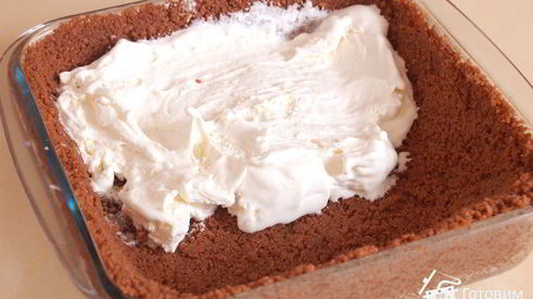 шоколадный торт-мороженое