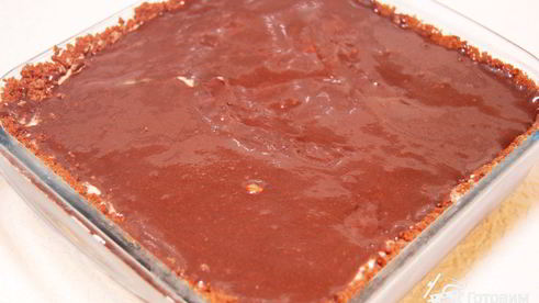 шоколадный торт-мороженое